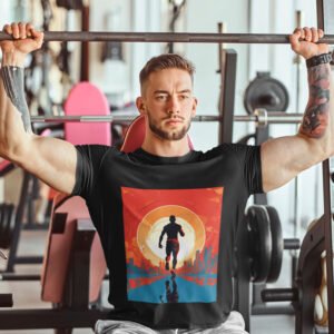 Man Running T-Shirt - Rev up your runs with this sporty tee.