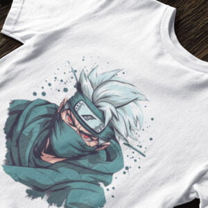 Kakashi Anime T-Shirt - Embrace the legendary ninja in style with this anime-inspired tee.
