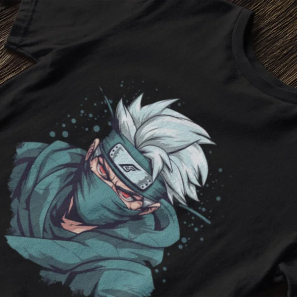 Kakashi Anime T-Shirt - Embrace the legendary ninja in style with this anime-inspired tee.