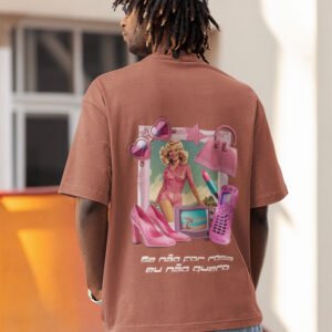 Barbie Unisex Oversized Premium T-Shirt - Classic Elegance