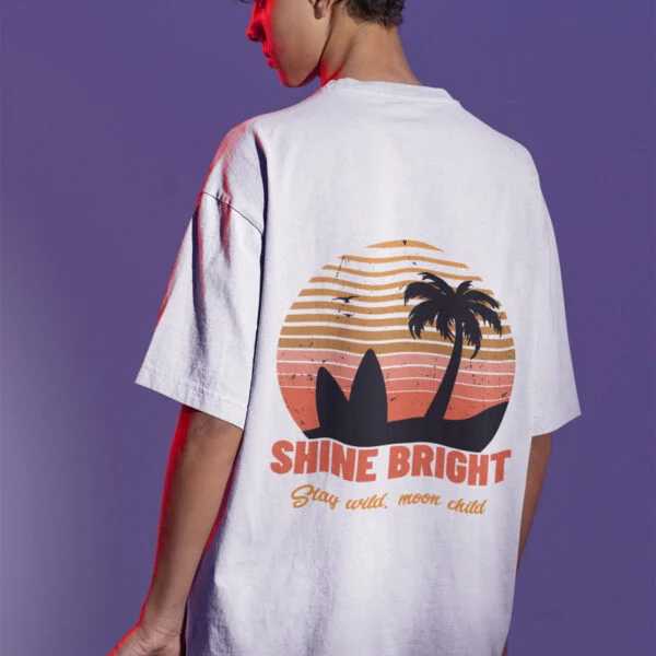 Sunshine Unisex Oversized Premium T-Shirt - Vibrant Style and Ultimate Comfort