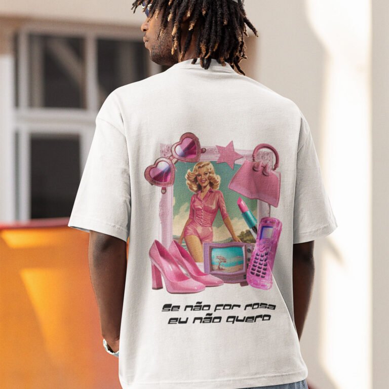 Barbie Black Text Unisex Oversized Premium T-Shirt - Iconic Fashion in Comfortable Style