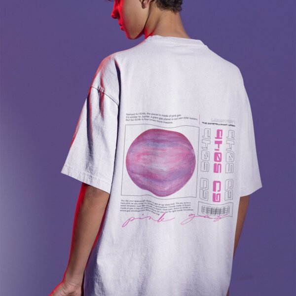 GJ 504b Planet Unisex Oversized Premium T-Shirt - Cosmic Comfort and Style