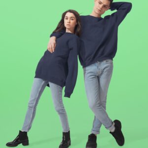 Unisex Oversized Sweatshirt Navy Blue - Warmth and Style