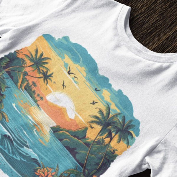 Paradise Adventure T-Shirt - Experience tropical bliss with this adventure-inspired tee.