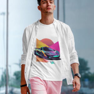 Car Lover T-Shirt - 100% Cotton, 180 GSM, Super Combed, Pre Shrunk, Bio Washed, Lycra Ribbed Neck - Unisex Regular Fit