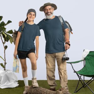 Petrol Blue Plain T-Shirt - Timeless Unisex Tee